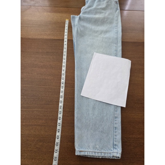 Vtg Levi's 550 Relaxed Fit Tapered Leg Orange Tab Jeans Men's 36x31.5 Light Wash - Picture 13 of 16